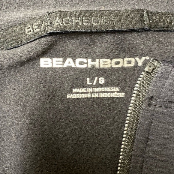 Beachbody Coach Black Tech Jacket Size L - Picture 4 of 6